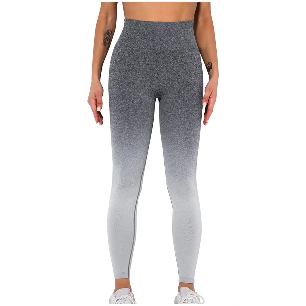 Gray Ultra Soft High Waisted Seamless Leggings